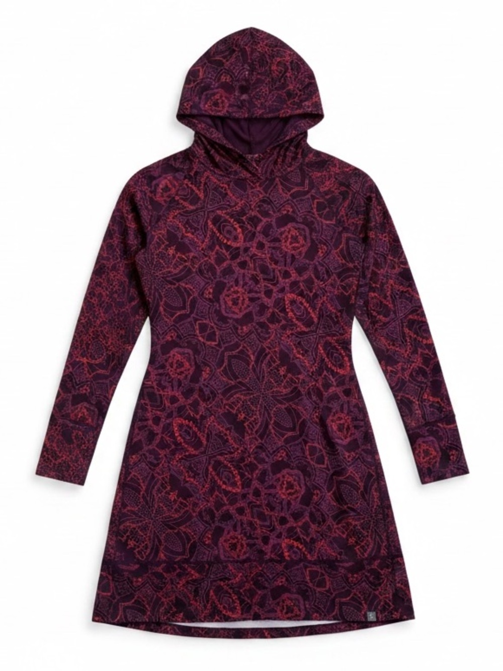 Title Nine Long-Sleeve Size Small Hooded Dress